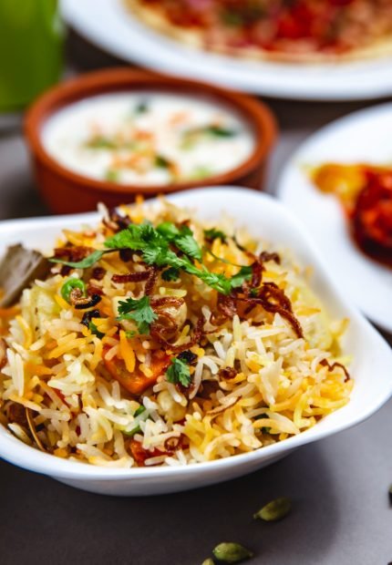 Biryani plate image